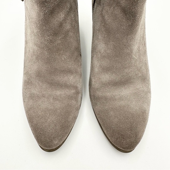 Frye Judith Zip Suede Ankle Booties - Picture 3 of 10